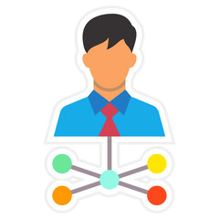 Affiliate Marketing Sticker Icon