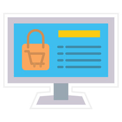 Ecommerce Sticker Icon