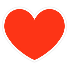 Heart Sticker Icon