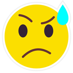 Confusing Sticker Icon