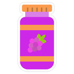 Jam Sticker Icon