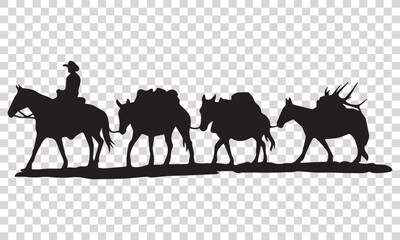 Pack String Mules Vector download | Editable file any changes can be possible