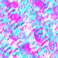 Animal print, Zebra texture background with fur texture in pink and blue colors