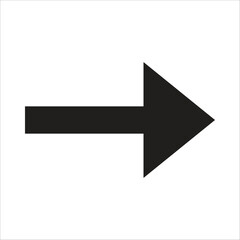 Fototapeta premium arrow icon simple design art