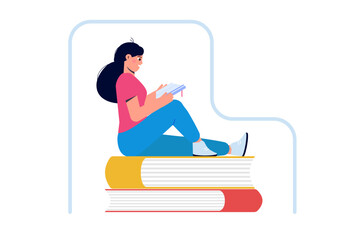 People set limits  personal space to safeguard themselves. Some introverts use boundaries to stay in a secure zone. Vector illustration.