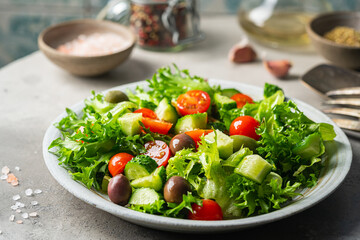 Classic vegetable salad