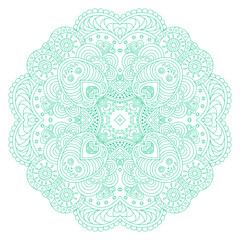 Creative luxury colorful decorative Mandala design background