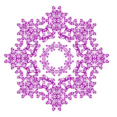 Creative luxury colorful decorative Mandala design background