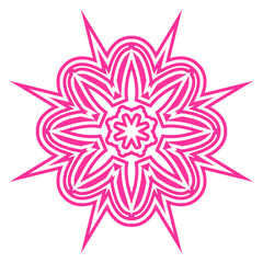 Creative luxury colorful decorative Mandala design background