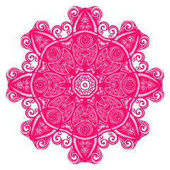 Creative luxury colorful decorative Mandala design background