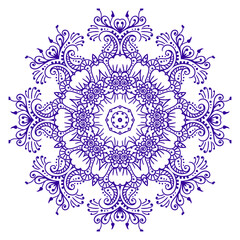 Creative luxury colorful decorative Mandala design background