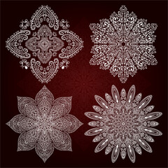 Creative luxury decorative Mandala design background