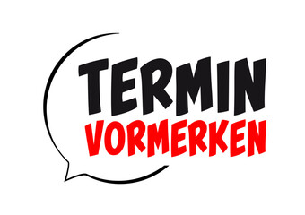 Termin vormerken