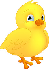 Easter Chick Chicken Cartoon Character Mascot