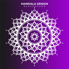 Creative Gold luxury decorative Mandala design background