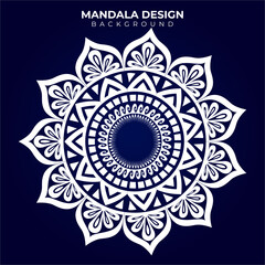 Creative Gold luxury decorative Mandala design background