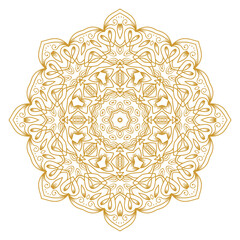 Creative luxury decorative Mandala design background