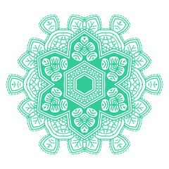 Creative colorful luxury decorative Mandala design background