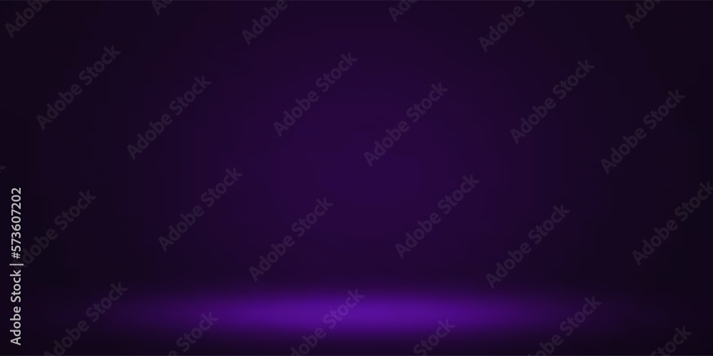 Poster empty purple color studio room background, can use for background and product display