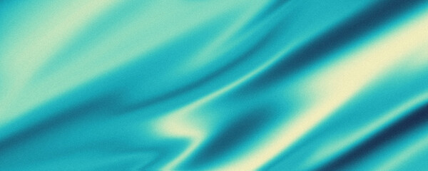 Obraz premium Blue fabric background with grainy texture