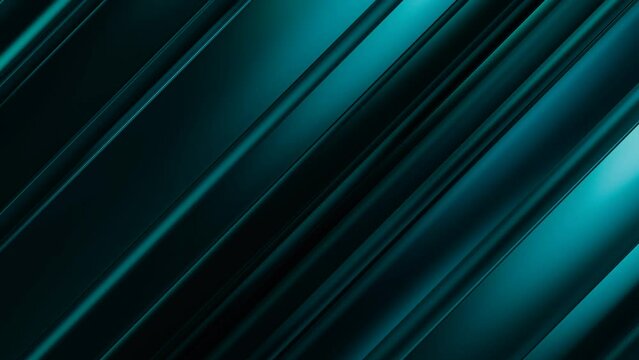 Calm teal colored business style abstract video background, seamless loop line style