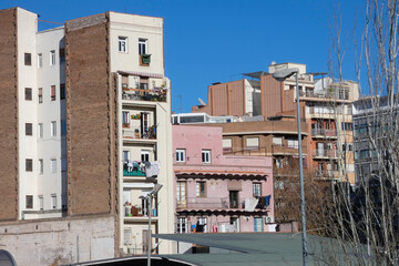 buildings in the city of Barcelona