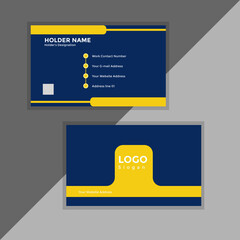 modern business card template.professional business card template. double sided business card template. creative modern name card and business card