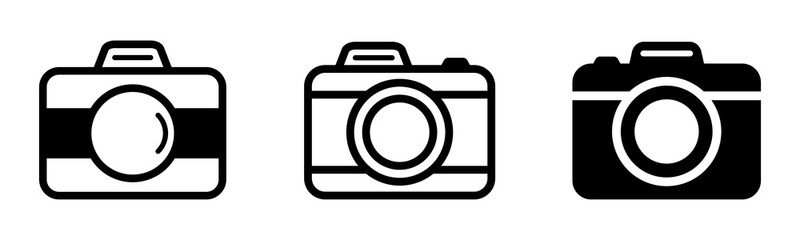 Camera vector icons1