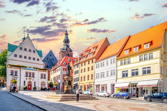 Altstadt, Lutherstadt, Eisleben, Deutschland 