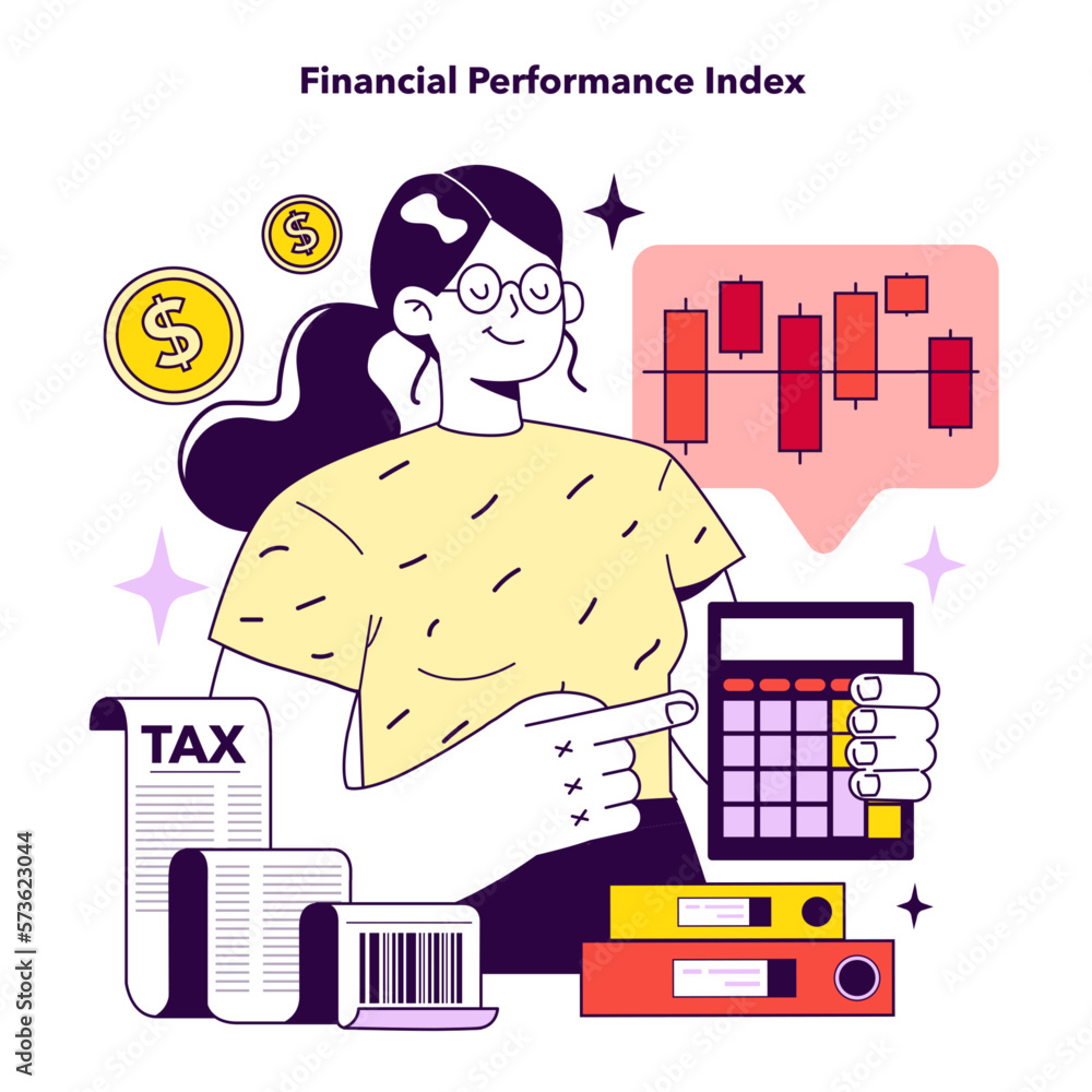 Aufkleber financial performance index implementation benefit for company