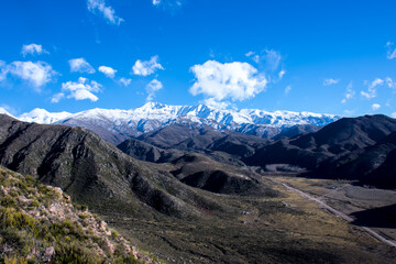 Cordillera de los Andes - obrazy, fototapety, plakaty