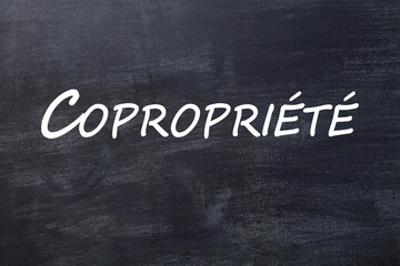 Obraz premium Copropriété tableau 