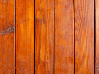 Polished wooden plank surface flat view texture