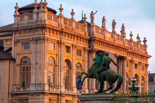 Palazzo Madama e Casaforte degli Acaja is a palace in Turin, Italy