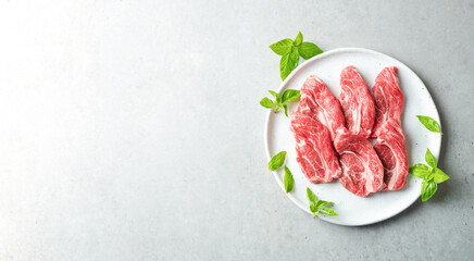 meat and vegetables on a plate