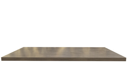 Vintage Empty wooden shelf kitchen table top