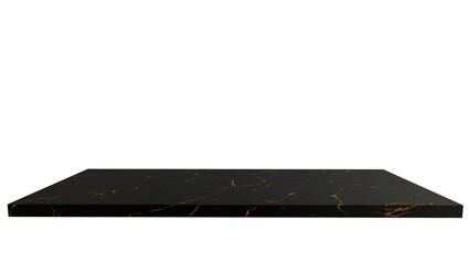 black Marble stone restaurant table top product display