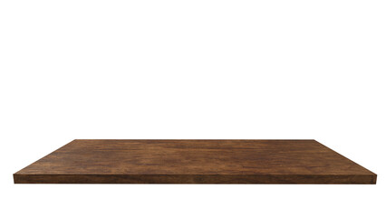 Vintage Empty wooden shelf kitchen table top