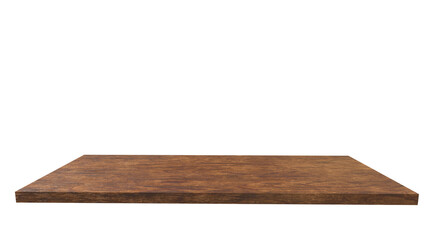 Vintage Empty wooden shelf kitchen table top