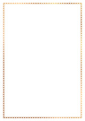 Vector golden frame