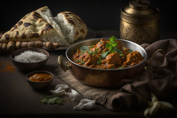 Delicious chicken tikka masala