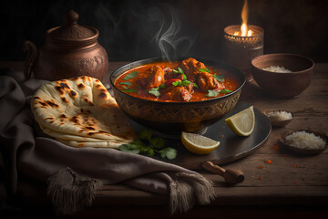 Delicious chicken tikka masala