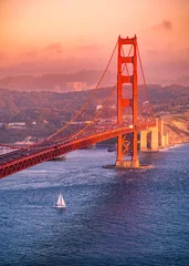 Papier Peint photo Pont du Golden Gate Under the Golden Gate