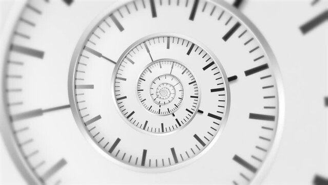 Drosted Infinity Time Background Video Animation