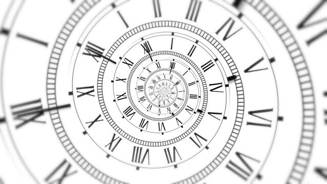 Drosted Infinity Time Background Video Animation