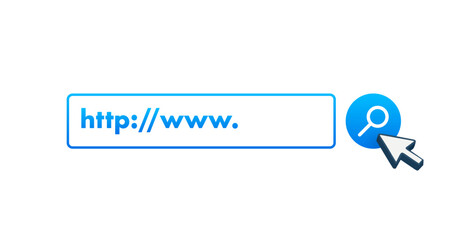 Search Bar. Search Bar for UI. Search boxes. Vector stock illustration.