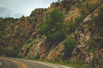 Fototapeta premium road to the mountains