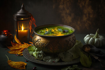 Delicious palak paneer