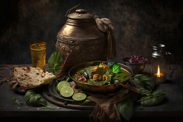 Delicious palak paneer