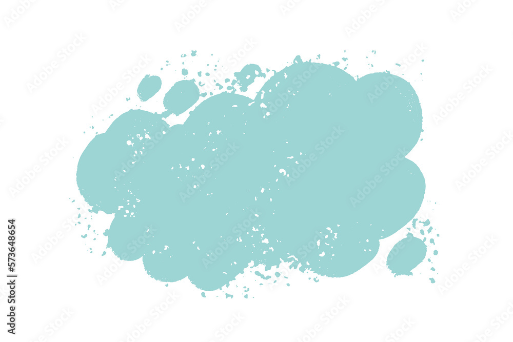 Poster hand drawn textured speech bubble background. cloud shape backdrop. call out shape for messages, ban